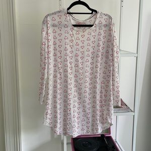 Victoria’s Secret Candy Cane Heart PJ Dress
